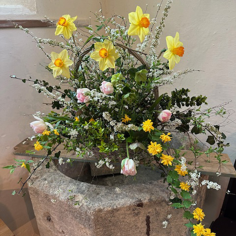 Easter display Brewham