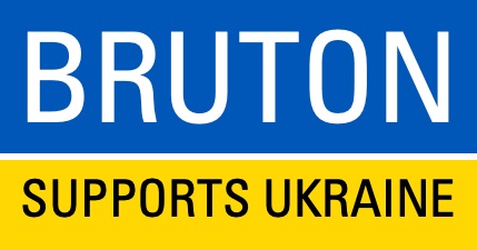 logo for Bruton Supports Ukraine