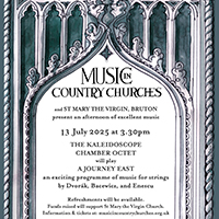 Music in Country Churches: The Kaleidoscope Chamber Octet