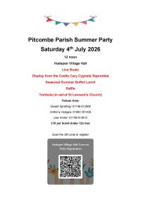 Pitcombe Summer Party