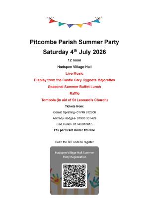 Pitcombe Summer Party